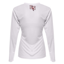 GS Womens Long Sleeve White Shirt