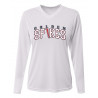 GS Womens Long Sleeve White Shirt