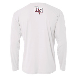 GS Mens Long Sleeve White Shirt
