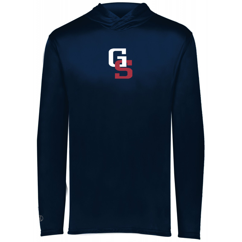 GS Navy Lightweight TShirt Hoodie