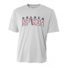 GS Mens Performance Tee White