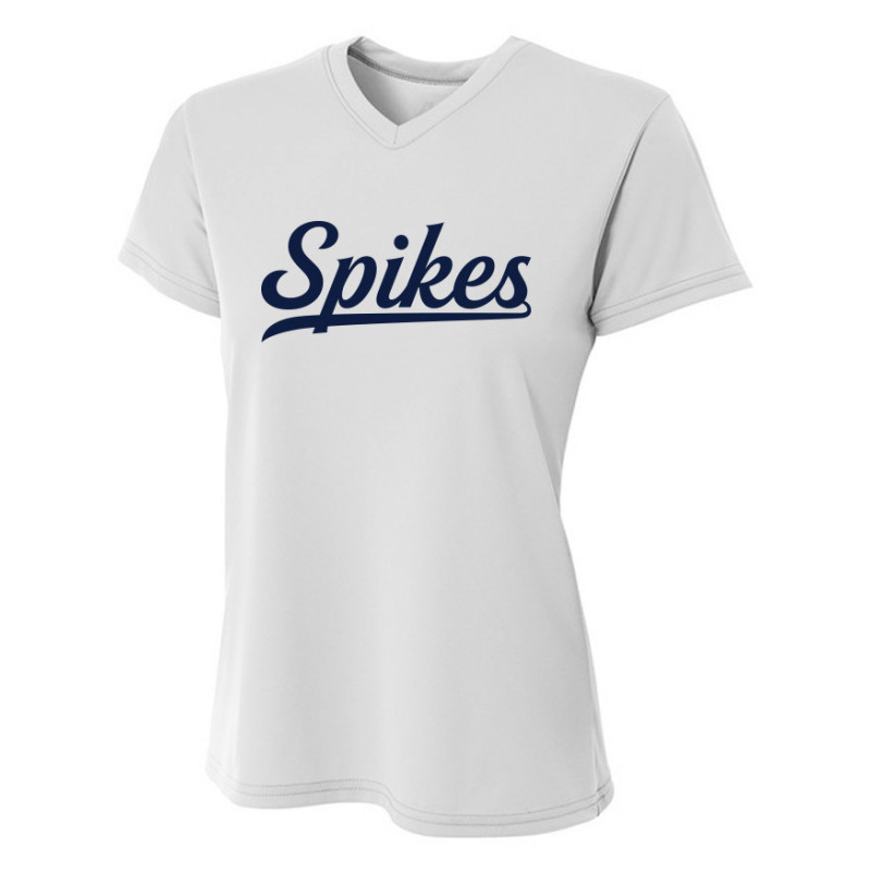 Spikes Womens White Shirt
