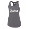 Spikes Womens Tank Top Grey