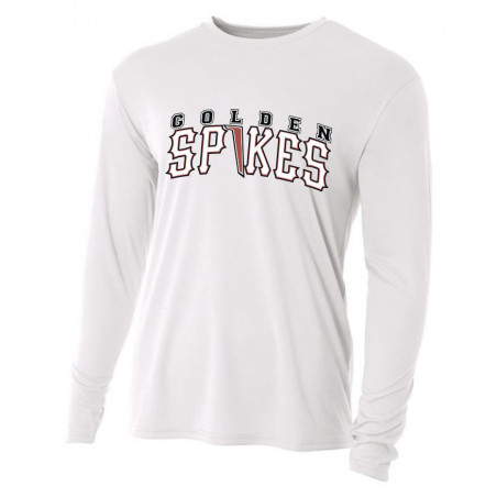 GS Mens Long Sleeve White Shirt